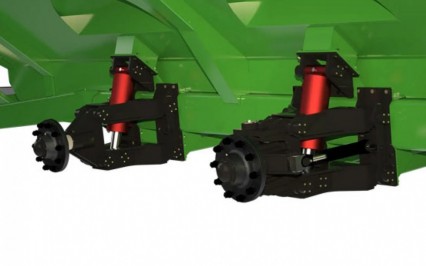 Hydraulic suspension for smoother ride